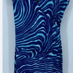 Jones New York Ocean Wave Dress NWT M